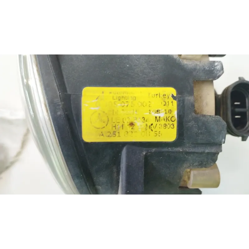 PROIETTORE FENDINEBBIA DX. MERCEDES-BENZ CLASSE C (W/S204) (01/07-04/11 180 CGI BLUEEFFICIENCY BER 4P/B/1796CC