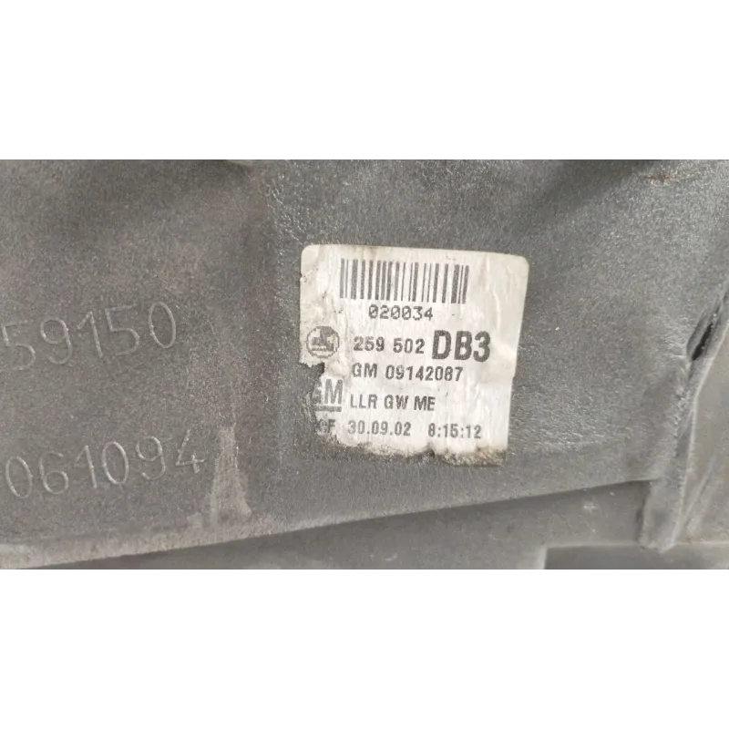 RETROVISORE EST. DX. OPEL ASTRA (T98) (03/98-09/04) 1.2 16V BER. 3P/B/1199CC