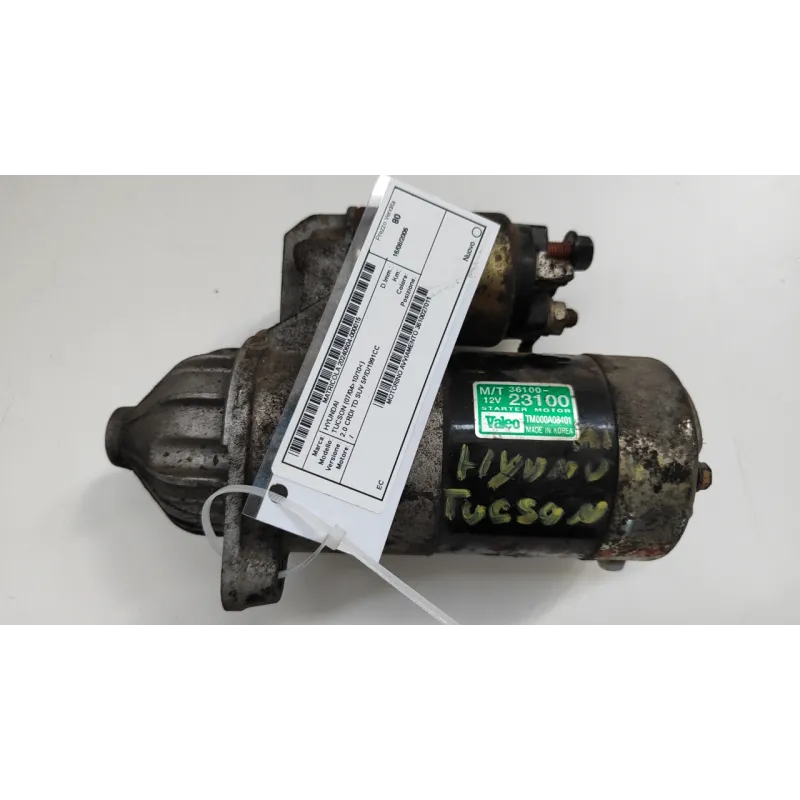 MOTORINO AVVIAMENTO HYUNDAI TUCSON (07/04-10/10) 2.0 CRDI TD SUV 5P/D/1991CC