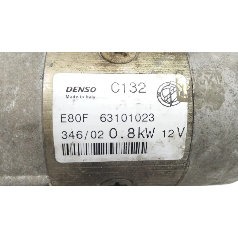 MOTORINO AVVIAMENTO FIAT PUNTO (1N/1P) (07/99-12/05) 1.2 16V EL BER. 3P/B/1242CC