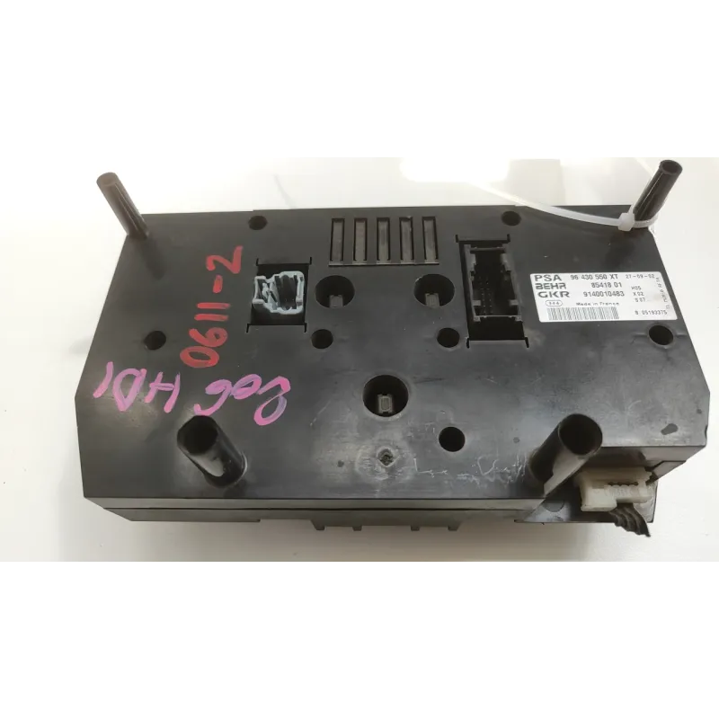 BLOCCO COMANDO CLIMATIZZAZIONE PEUGEOT 206 (09/98-06/09) 1.4 HDI BER. 3P/D/1398CC