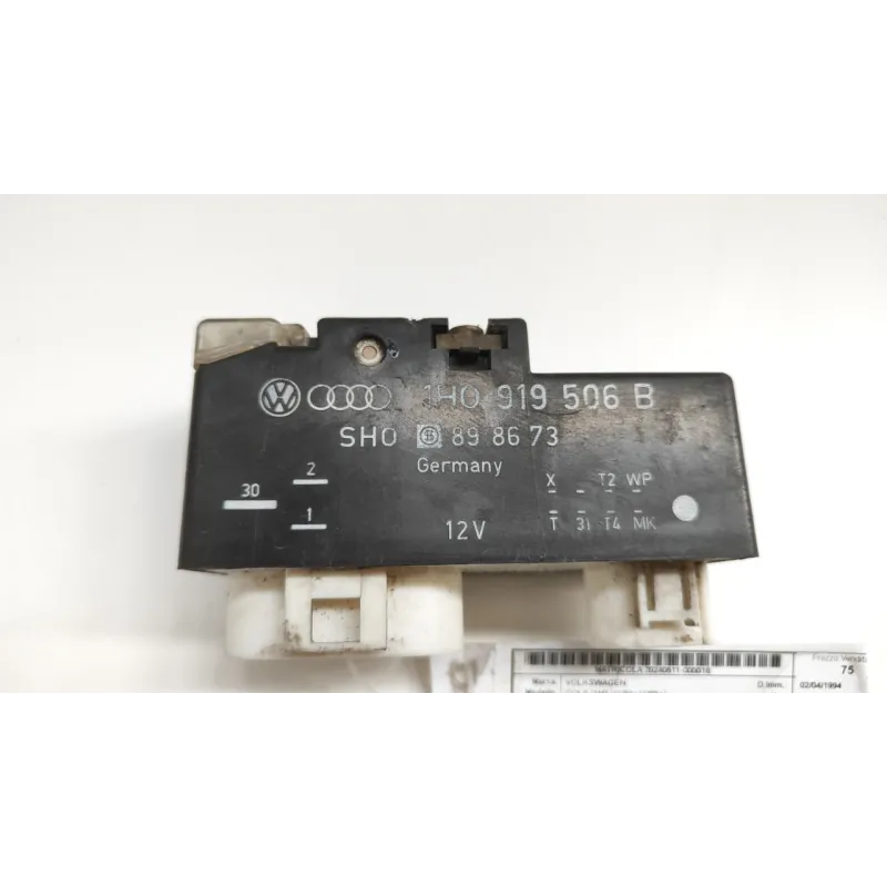 CENTRALINA INIEZIONE VOLKSWAGEN GOLF (1H) (11/91-12/98) 1.4 (40KW) BER. 3P/B/1391CC