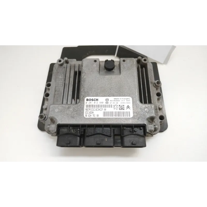 CENTRALINA INIEZIONE TELECODIFICATO CITROEN C4 PICASSO (09/06-08/13) PIC. 1.6 HDI (82KW) FAP MNV 5P/D/1560CC