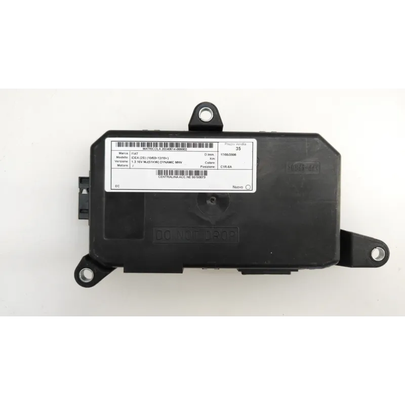 CENTRALINA ACC.NE FIAT IDEA (2S) (10/03-12/10) 1.3 16V MJ(51KW) DYNAMIC MNV 5P/D/1248CC
