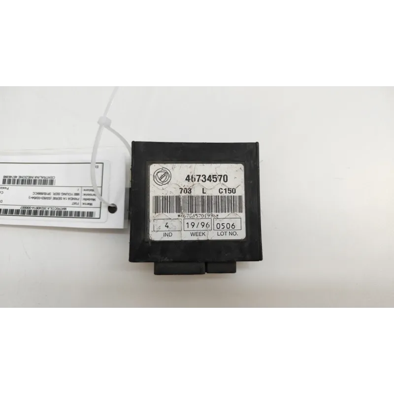 CENTRALINA INIEZIONE FIAT PANDA 1A SERIE (03/92-03/04) 900 YOUNG BER. 3P/B/899CC