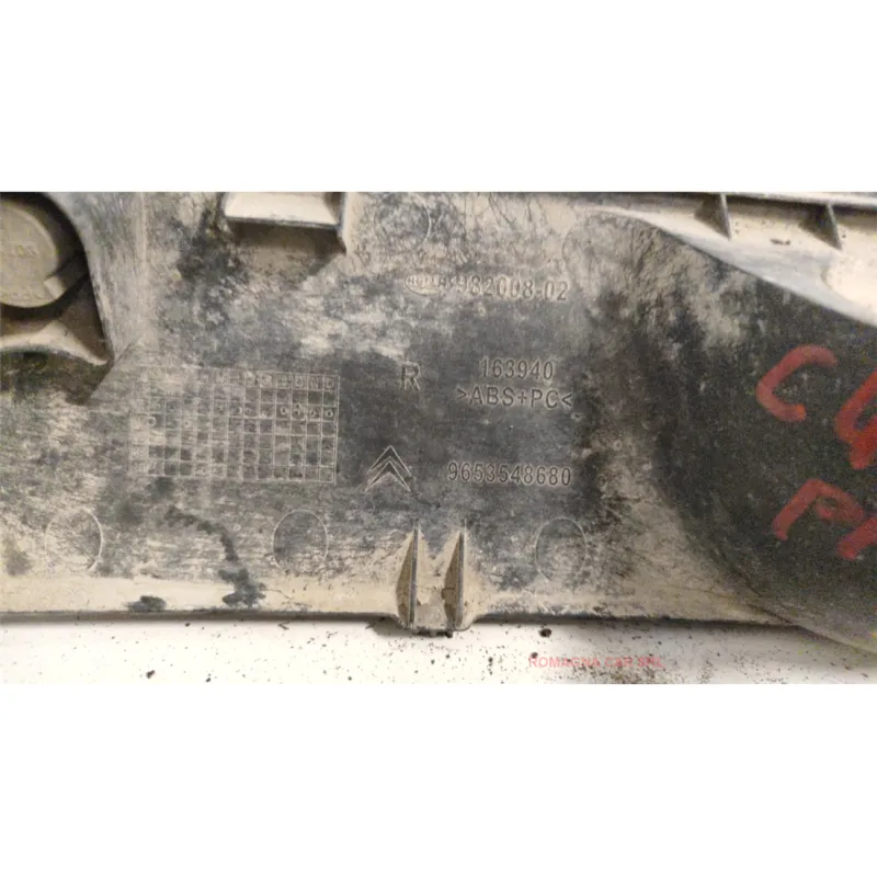 FANALE RETRONEBBIA DX. CITROEN C4 PICASSO (09/06-08/13) GR.PIC. 1.6 E-HDI FAP CMP6 MNV 5P/D/1560