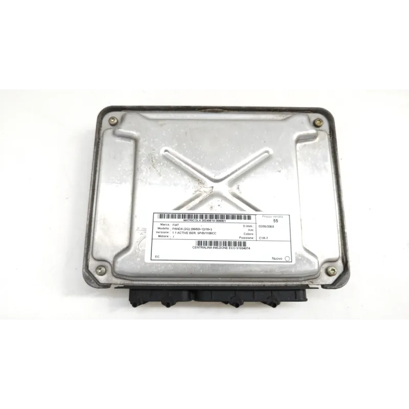 CENTRALINA INIEZIONE ECO FIAT PANDA (2Q) (09/03-12/10) 1.1 ACTIVE BER. 5P/B/1108CC