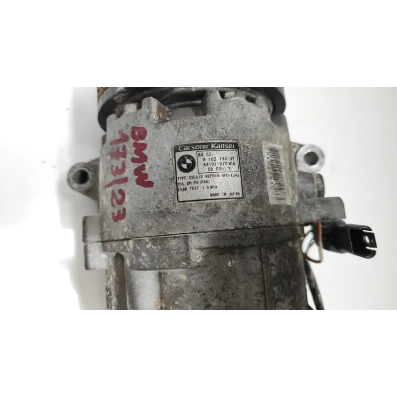 COMPRESSORE A/C BMW SERIE 1 (E81/E87) (03/07-12/12 116I (90KW) BER. 5P/B/1599CC