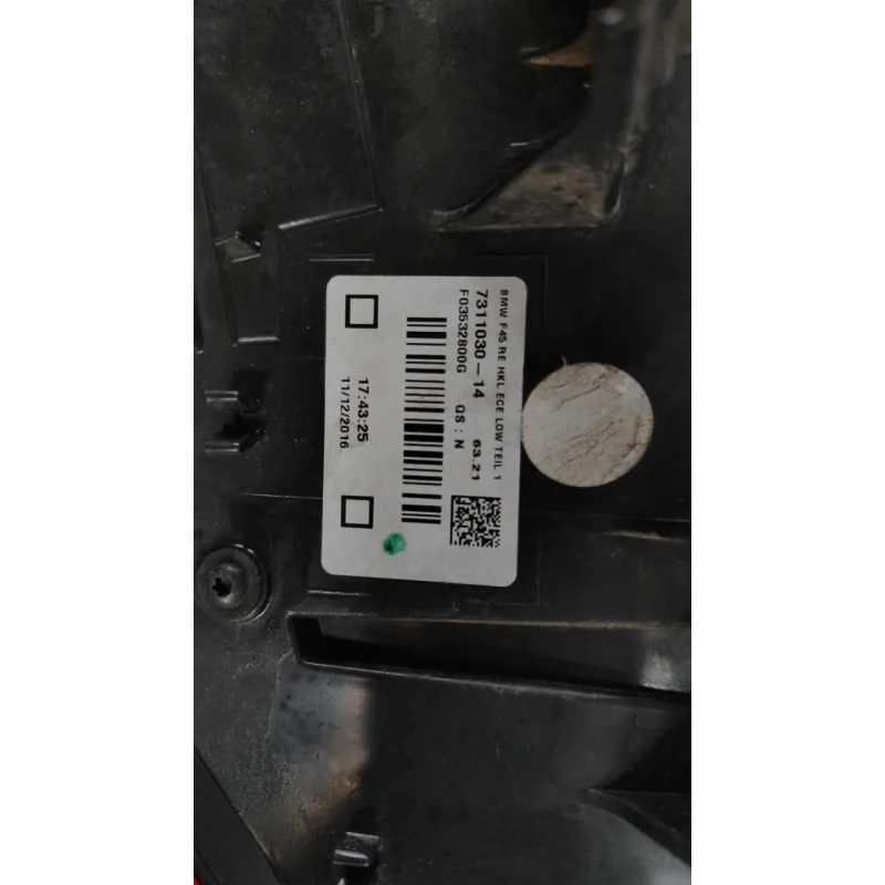 FANALE POST. PARTE EST. DX. BMW SERIE 2 (F45) ACTIVE TOURER (0 214D MNV 5P/D/1496CC