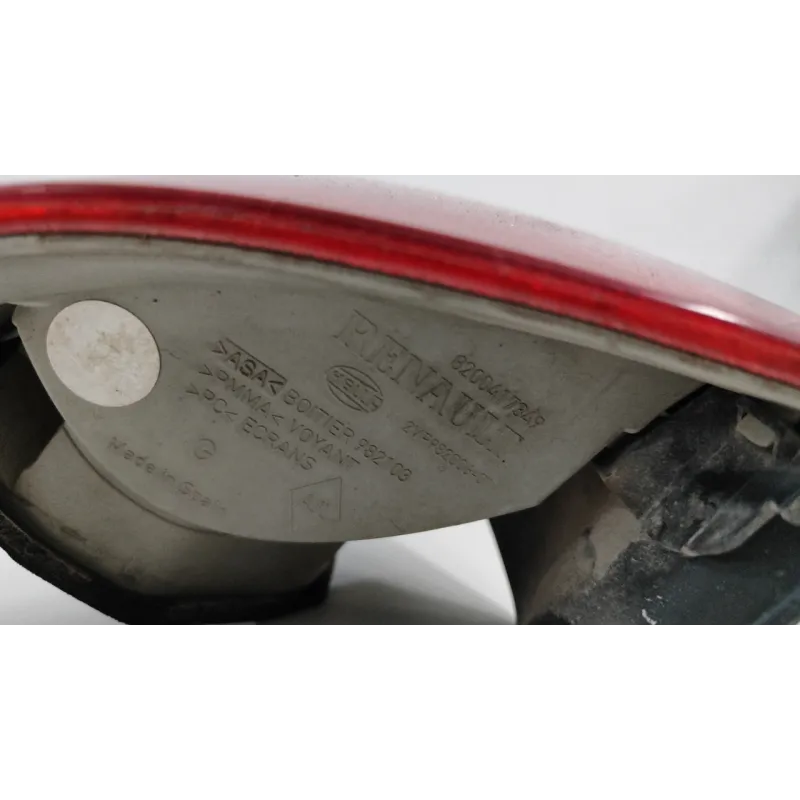 FANALE POST. SX. RENAULT MEGANE 2A SERIE (02/06-08/09) 1.4 16V (72KW) BER. 5P/B/1390CC