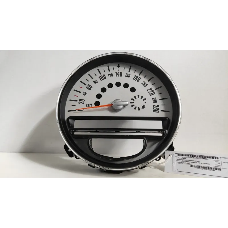 CRUSCOTTO MINI MINI COUNTRYMAN (R60) (06/10-0 COOPER D ALL4 AUT. SUV 5P/D/1995CC