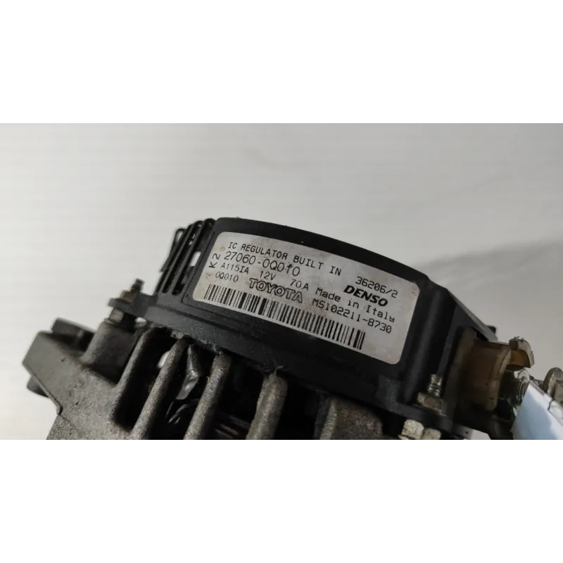 ALTERNATORE TOYOTA AYGO 1A SERIE (04/05-10/14) 1.0 12V VVT-I BER. 5P/B/998CC