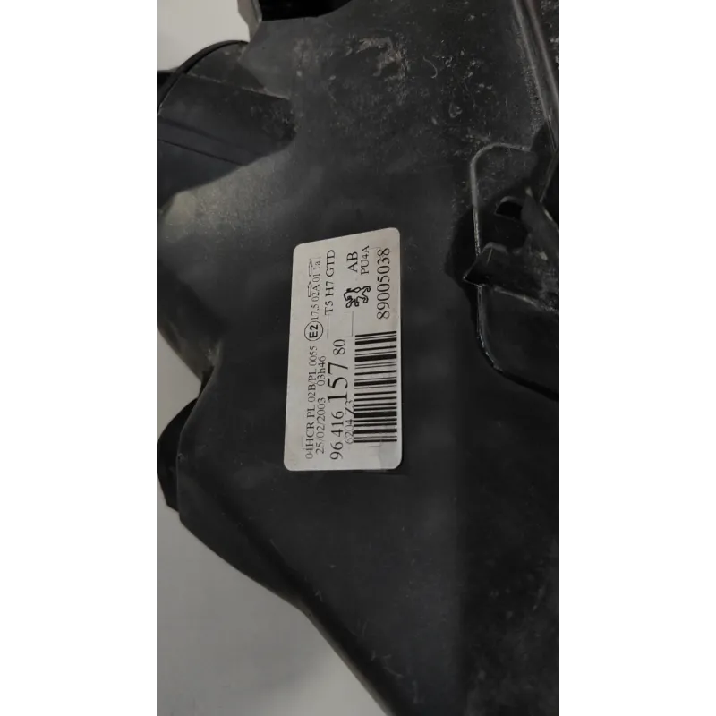 PROIETTORE C/FENDINEB. VALEO/AUTOM. SX. PEUGEOT 307 (04/01-12/06) 1.4 16V BER. 3P/B/1360CC