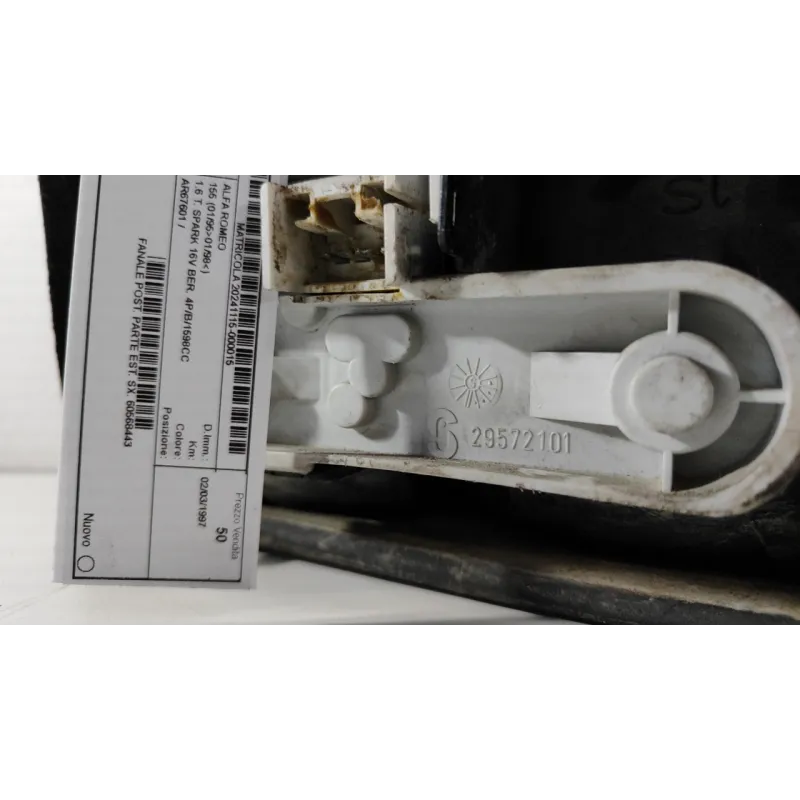 FANALE POST. PARTE EST. SX. ALFA ROMEO 155 (01/95-01/98) 1.6 T. SPARK 16V BER. 4P/B/1598CC