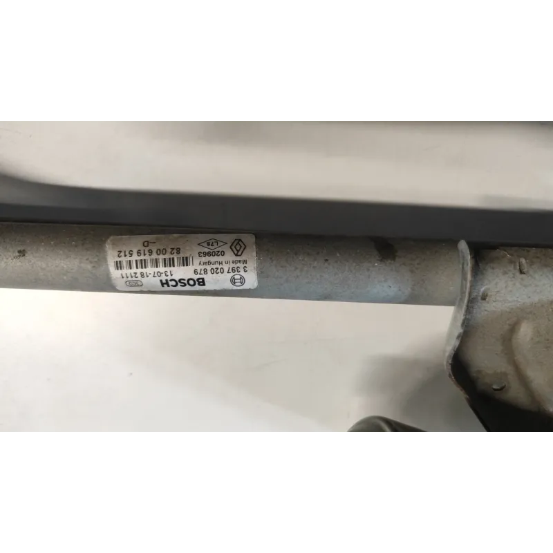 MECCANISMO TERGIPARABREZZA CON MOTORINO DACIA DUSTER (03/10-12/13) 1.5DCI (79KW) FAP 4X2 SUV 5P/D/1461CC