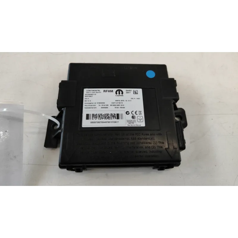 CENTRALINA CONTROLLO PRESSIONE PNEUMATICI JEEP RENEGADE (5I) (08/14-08/19) 1.6 MJT (77KW) SUV 5P/D/1598CC