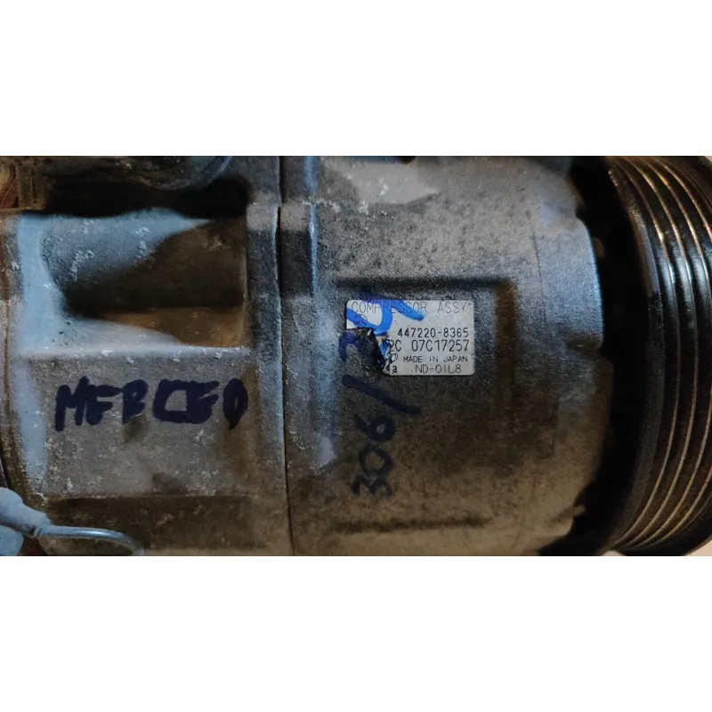COMPRESSORE A/C T. J882639 MERCEDES-BENZ CLASSE A (W168) (03/01-06/04) 160 BER. 5P/B/1598CC