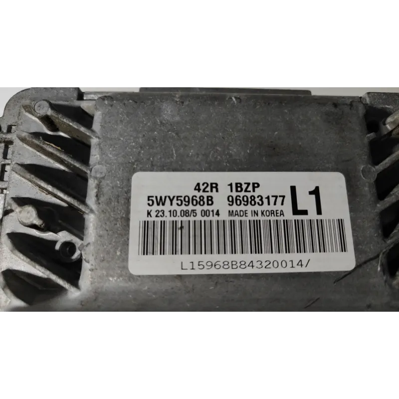 CENTRALINA INIEZIONE AC CHEVROLET (DAEWOO) AVEO (T250) (06/08-11/12) 1.2 BER. 5P/B/1206CC