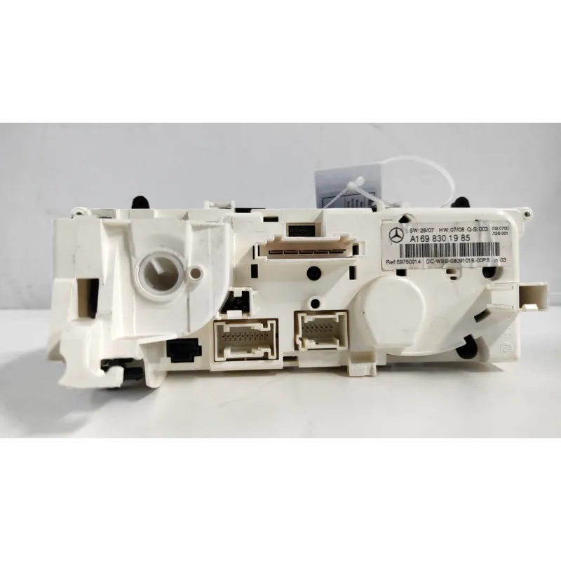 BLOCCO COMANDO CLIMATIZZAZIONE MERCEDES-BENZ CLASSE A (W/C169) (07/04-04/13 180 BER. 5P/B/1698CC