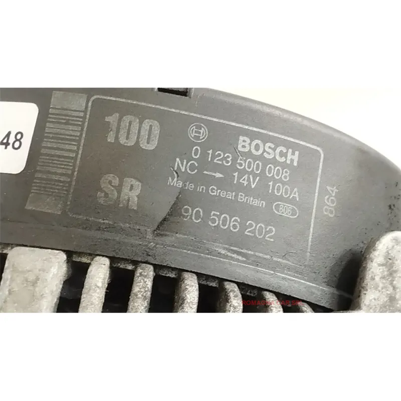 ALTERNATORE OPEL ZAFIRA (T98) (03/99-12/05) 1.6 16V (71KW) MNV 5P/B-M/1598CC