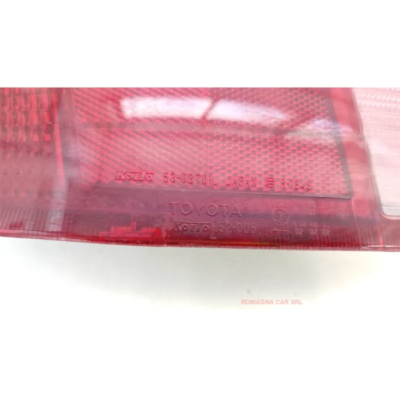 FANALE POST. 08/99-12/02 SX. TOYOTA YARIS (03/99-11/05)     (JPP) 1.0 16V (JPP) BER. 3P/B/998CC