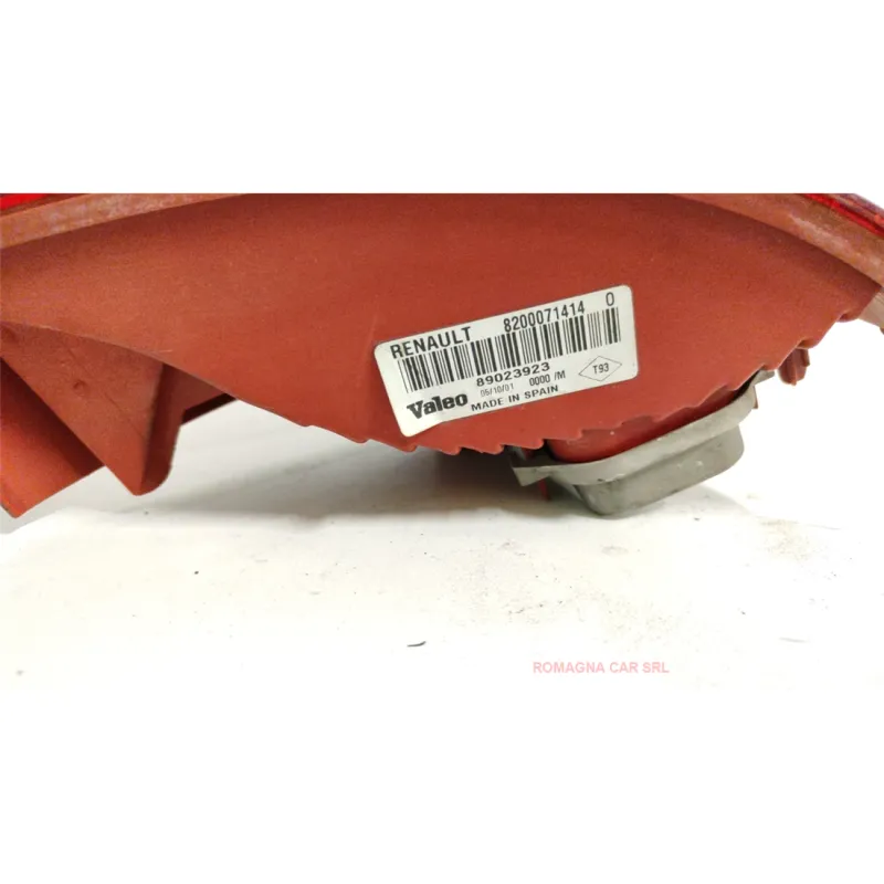 FANALE POST. DX. RENAULT CLIO 2A SERIE (05/01-11/10) 1.2 16V BER. 3P/B/1149CC