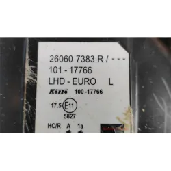 PROIETTORE EPR0J1 SX. RENAULT KANGOO FURGONE (04/13-) 1.5 DCI (55KW) FAP FRG 4P/D/1461CC