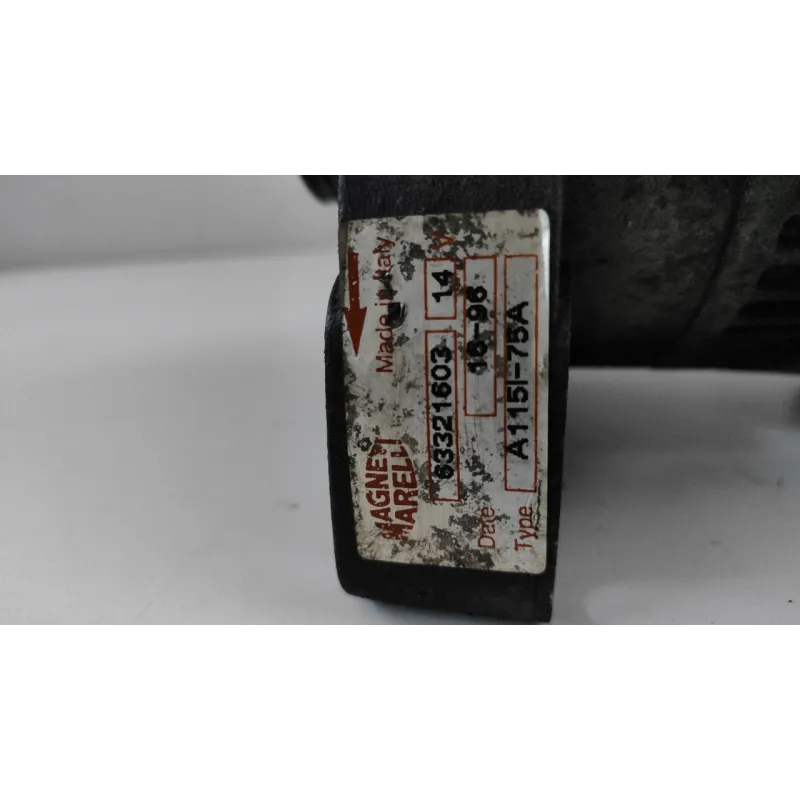 ALTERNATORE FIAT PUNTO 1A SERIE (11/93-10/99) 75 ELX BER. 3P/B/1242CC