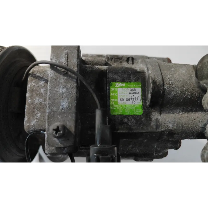 COMPRESSORE A/C NISSAN MICRA (K12E) (11/02-05/06) 1.2 16V (48KW) BER. 5P/B/1240CC