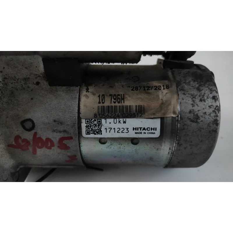 MOTORINO AVVIAMENTO FIAT PUNTO 1A SERIE (11/93-10/99) 60 S (44KW) BER. 3P/B/1242CC