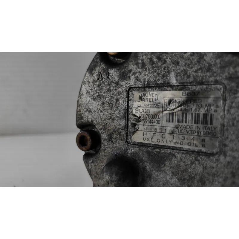 COMPRESSORE A/C FIAT PUNTO 1A SERIE (11/93-10/99) 60 S (44KW) BER. 3P/B/1242CC