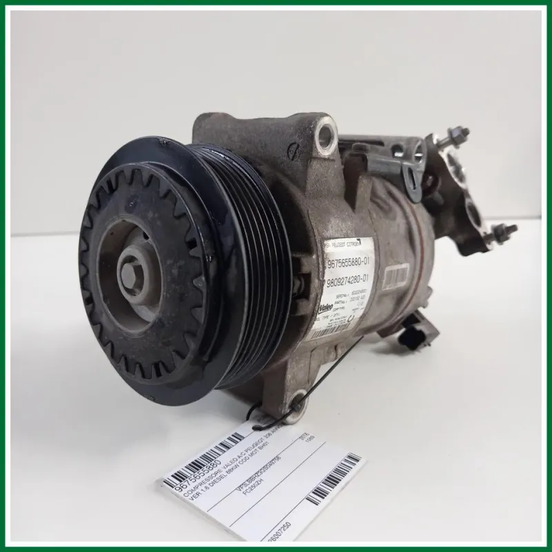 COMPRESSORE VALEO A/C PEUGEOT 308 ANNO 2016 VER 1.6 DIESEL 88KW COD MOT BH01