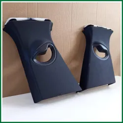 RIVESTIMENTO MONTANTE CENTRALE B DESTRO-SINISTRO (con foro cintura) BMW SERIE 218 I GRANCOUPè (2022) TESSUTO COL. NERO PACCHETTO