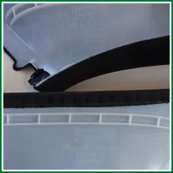 RIVESTIMENTO MONTANTE INTERNO LATO POSTERIORE DX -SX BMW SERIE 218 I (2022) PACCHETTO M TESSUTO NERO ALCUNI LIEVI SEGNI VEDI FOT