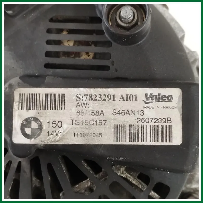 alternatore mini cooper anno 2013