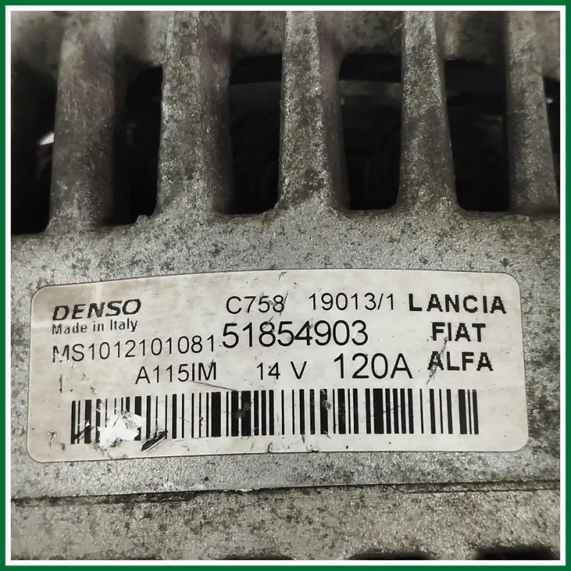 alternatore fiat 500L