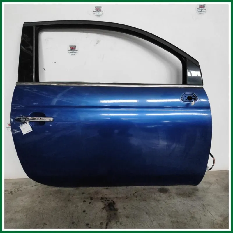 PORTA DESTRA FIAT 500 (3P) ANNO 2008 COLORAZIONE BLU