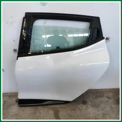 PORTA POSTERIORE SINISTRA RENAULT CLIO 4 ANNO 2013 COLORAZIONE BIANCO