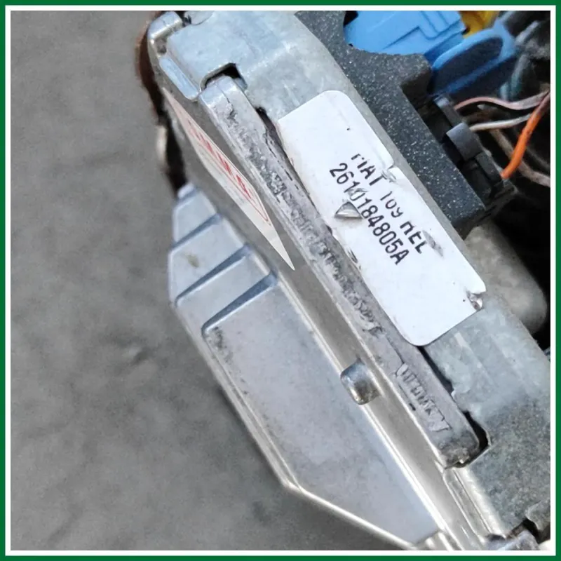 PIANTONE ELETTRICO COMPLETO CON VOLANTE ECC... FIAT APANDA ANNO 2012 VER B/MET