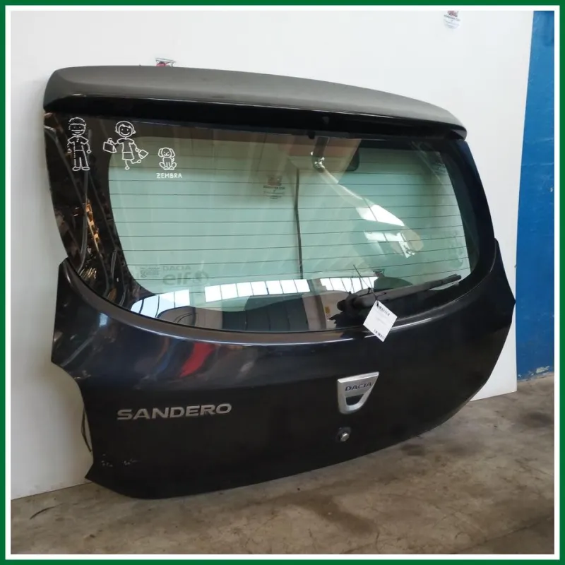 PORTELLONE POSTERIORE DACIA SANDERO ANNO 2013 COLORAZIONE NERO