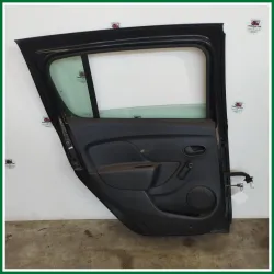 PORTA POSTERIORE SINISTRA DACIA SANDERO ANNO 2013 COLORAZIONE NERO