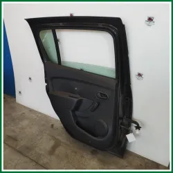 PORTA POSTERIORE SINISTRA DACIA SANDERO ANNO 2013 COLORAZIONE NERO