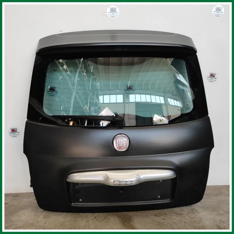 PORTELLO POSTERIORE FIAT 500 (3P) 2010 COLORE NERO MILLE MIGLIA OPACO COMPLETO VEDI FOTO