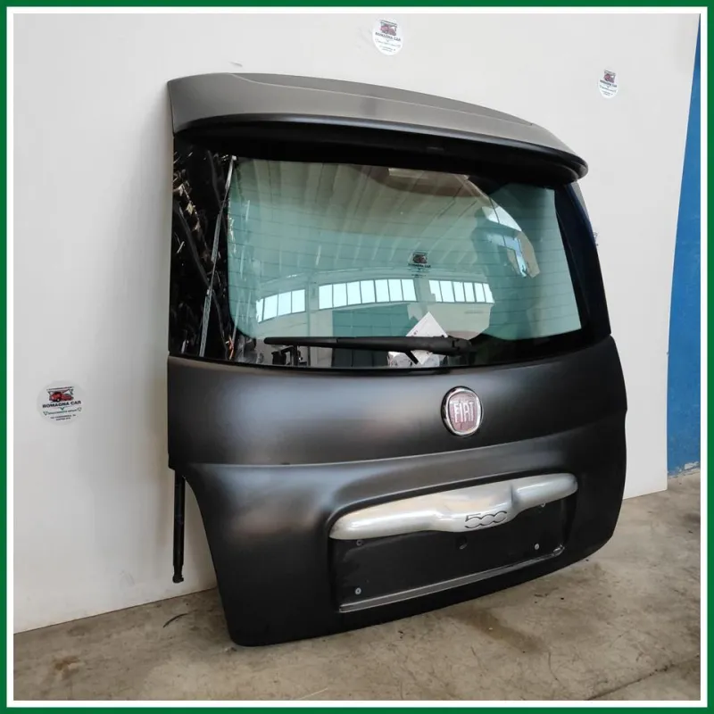 PORTELLO POSTERIORE FIAT 500 (3P) 2010 COLORE NERO MILLE MIGLIA OPACO COMPLETO VEDI FOTO