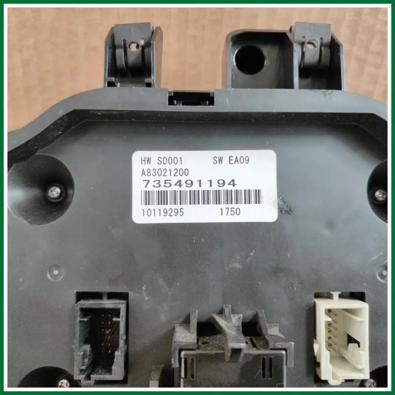 BLOCCO COMANDO CLIMA AUTOMATICO FIAT 500 (3P) C/CORNICE