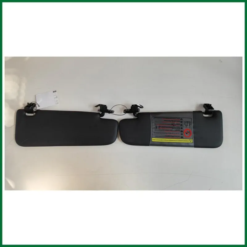 ALETTA PARASOLE DX-SX VERSIONE ABARTH FIAT 500 (3P) C/AGGANCI ALCUNI SEGNI VEDI FOTO