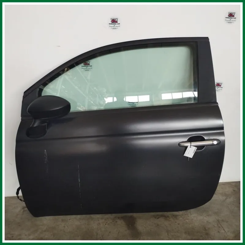 PORTA SINISTRA FIAT 500 ANNO 2010 VER 1.3 DIESEL 70KW COD MOT 199B1000 COLORAZIONE NERO
