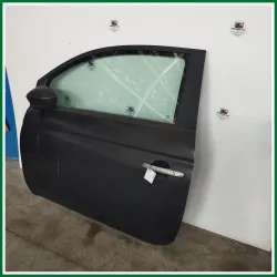 PORTA SINISTRA FIAT 500 ANNO 2010 VER 1.3 DIESEL 70KW COD MOT 199B1000 COLORAZIONE NERO
