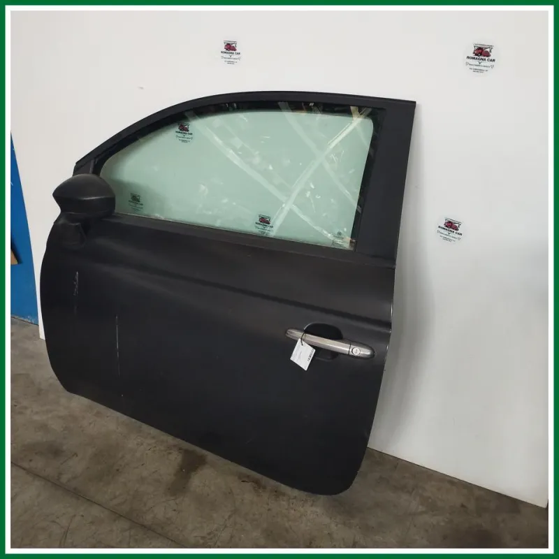 PORTA SINISTRA FIAT 500 ANNO 2010 VER 1.3 DIESEL 70KW COD MOT 199B1000 COLORAZIONE NERO