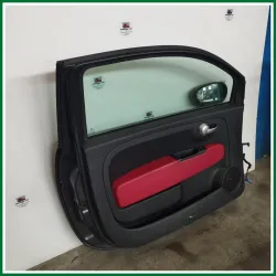 PORTA SINISTRA FIAT 500 ANNO 2010 VER 1.3 DIESEL 70KW COD MOT 199B1000 COLORAZIONE NERO